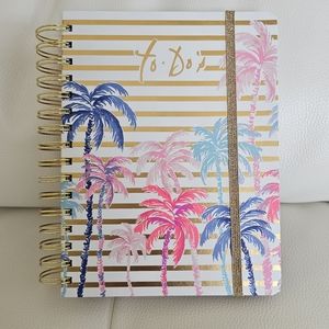 Lily Pulitzer To Do's Notebook Palm Tree Design 316 pages